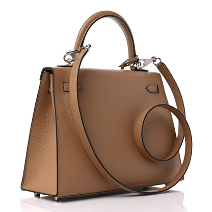 Hermes Epsom Kelly Sellier 25 Chai 3 of 10