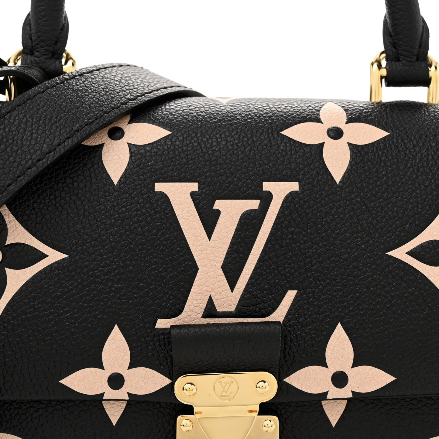 Empreinte Monogram Giant Madeleine BB Black Beige