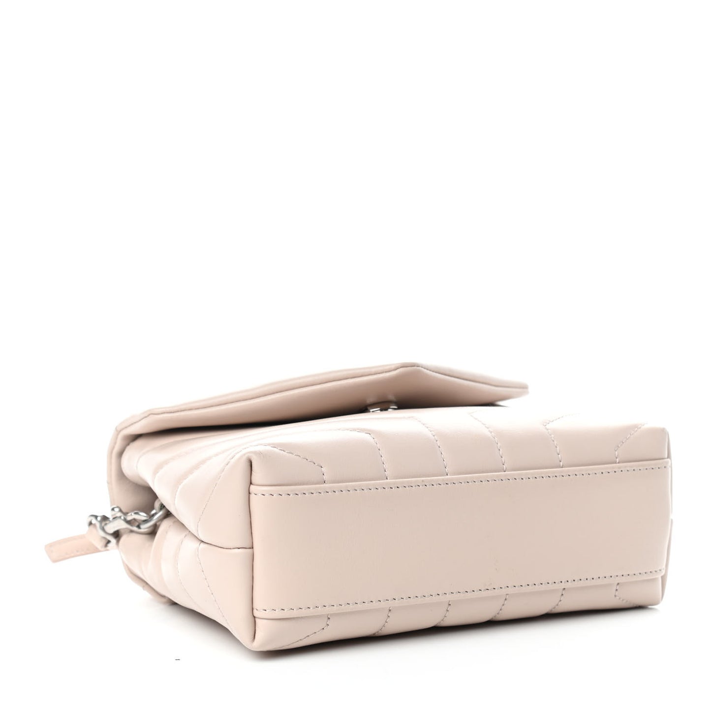 Calfskin Y Quilted Monogram Toy Loulou Crossbody Bag Marble Pink