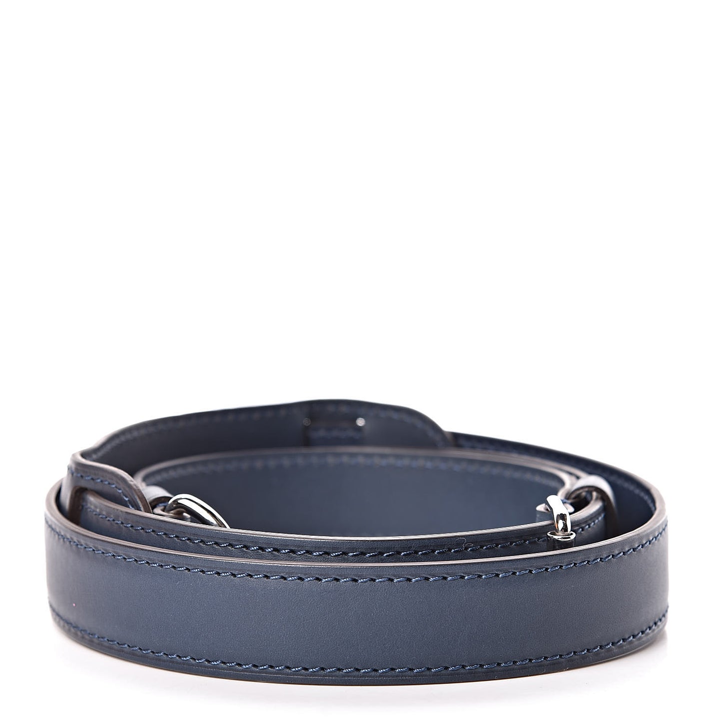 Calfskin Adjustable Keepall Bandouliere Shoulder Strap Blue