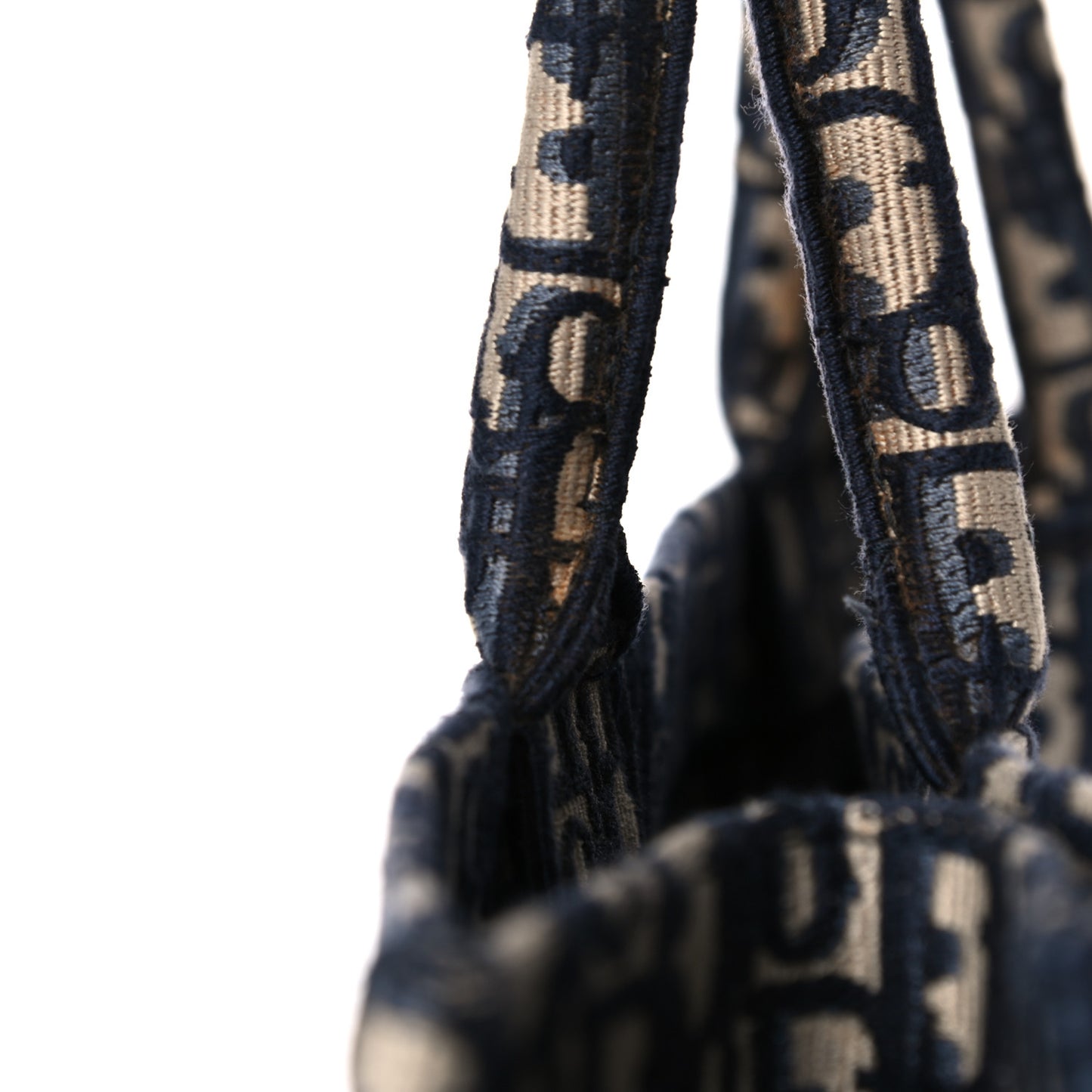 Oblique Book Tote Blue Multicolor