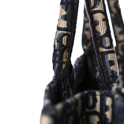 Christian Dior Oblique Book Tote Blue Multicolor 14 of 15