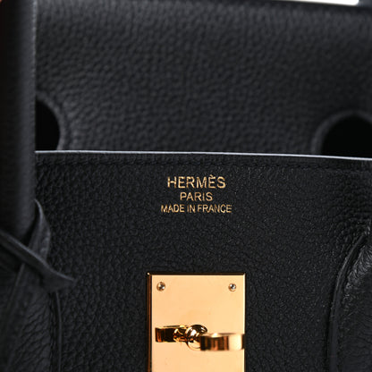 Hermes Togo Birkin 35 Black 6 of 10
