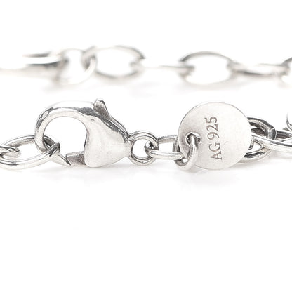 Tiffany Sterling Silver Infinity Chain Bracelet 4 of 6