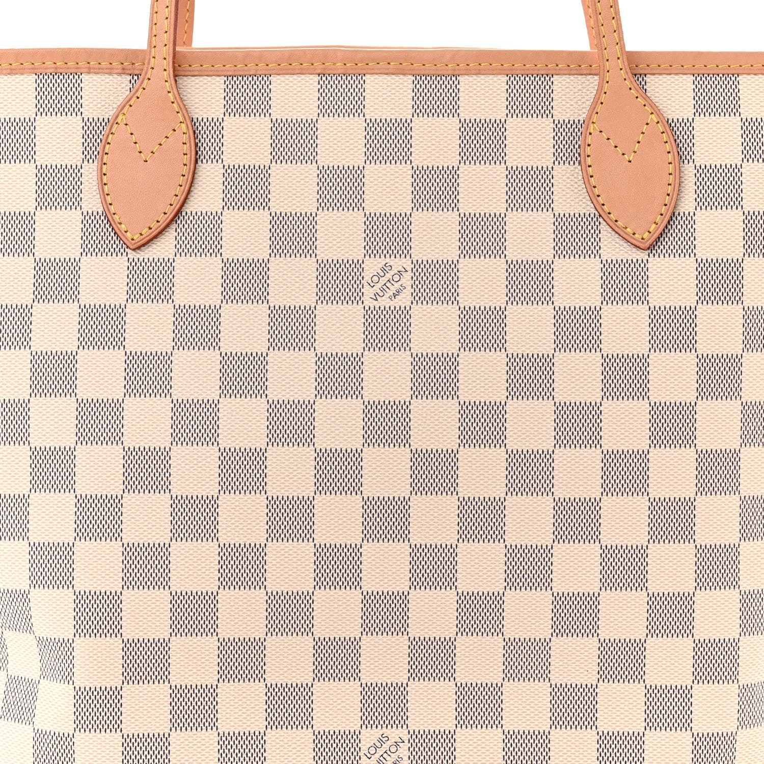 Louis Vuitton Damier Azur Neo Neverfull MM Rose Ballerine 7 of 10
