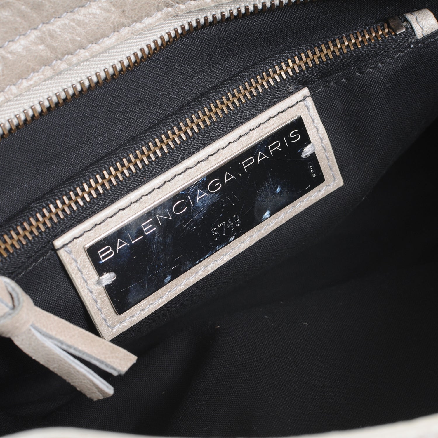 Balenciaga Chevre City Greige 6 of 7