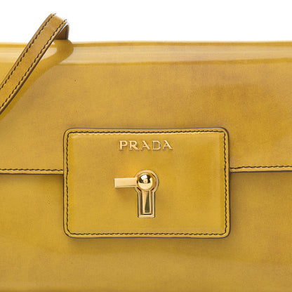 Prada Spazzolato Crossbody Bag Sole Fume 9 of 11