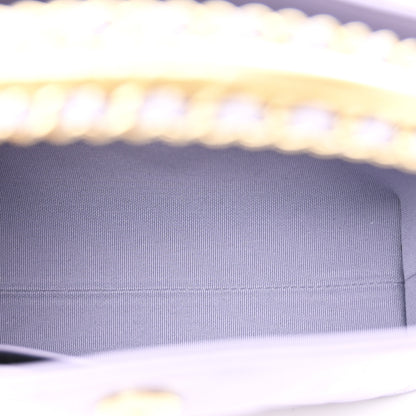 Chanel Caviar Quilted Chanel Way Clutch With Chain Light Purple 5 of 11