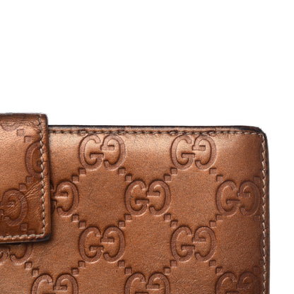 Gucci Guccissima Continental Heart Wallet Bronze 11 of 14