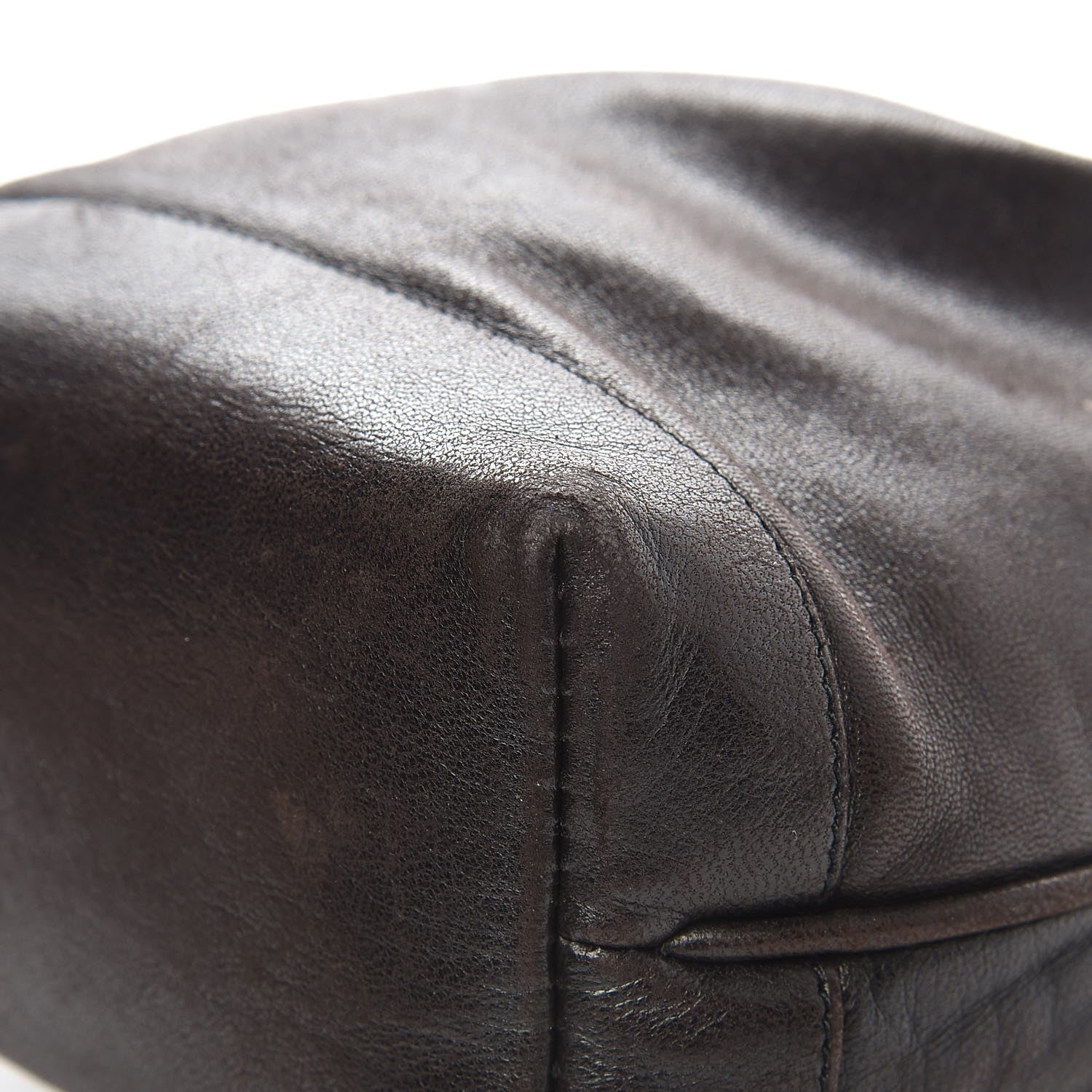 Chanel Lambskin CC Drawstring Bag Black 10 of 11