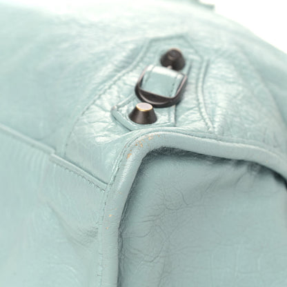 Balenciaga Agneau Classic Hardware City Bleu Acier Ciel 13 of 14