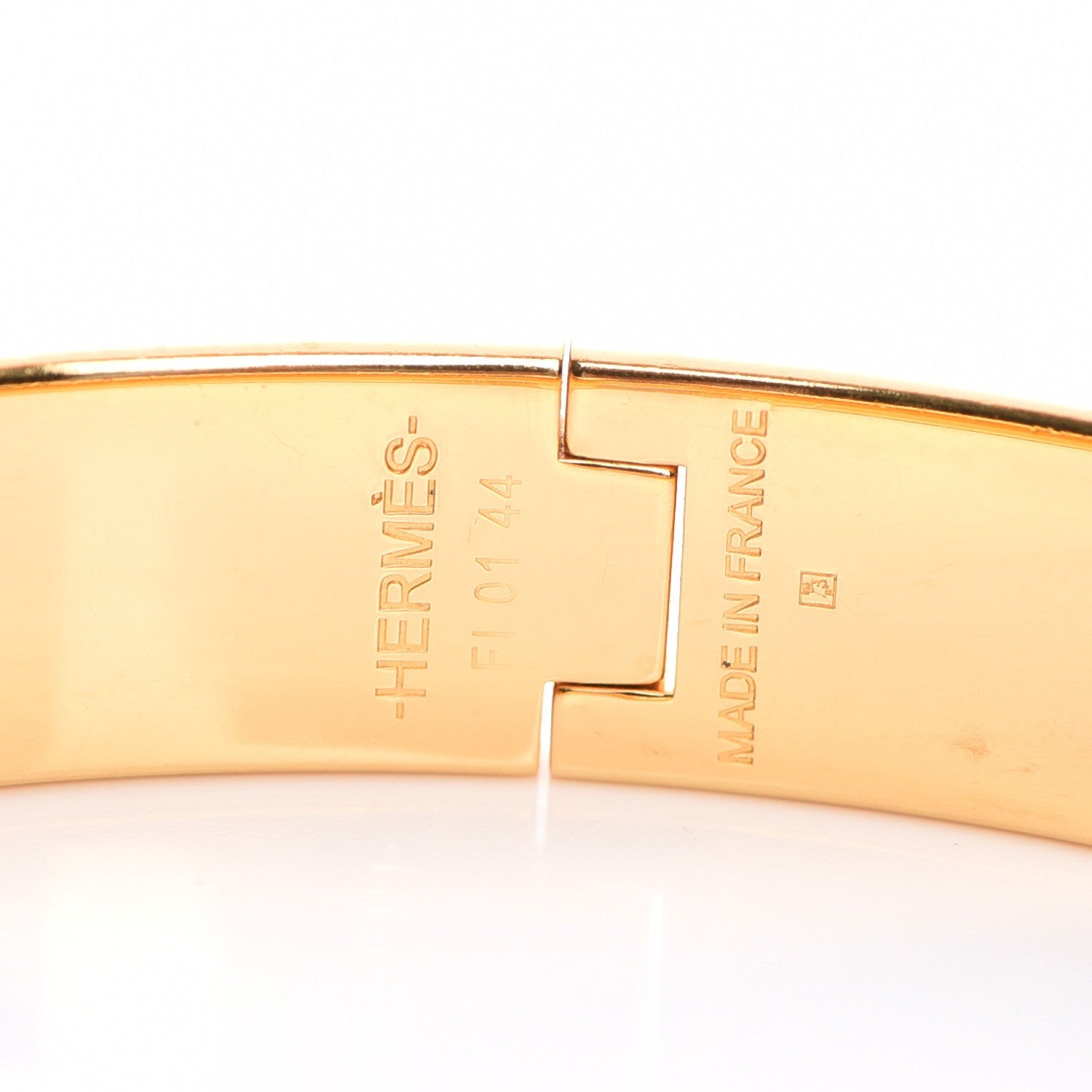 Hermes Enamel Narrow Clic Clac H Bracelet PM Black 5 of 7