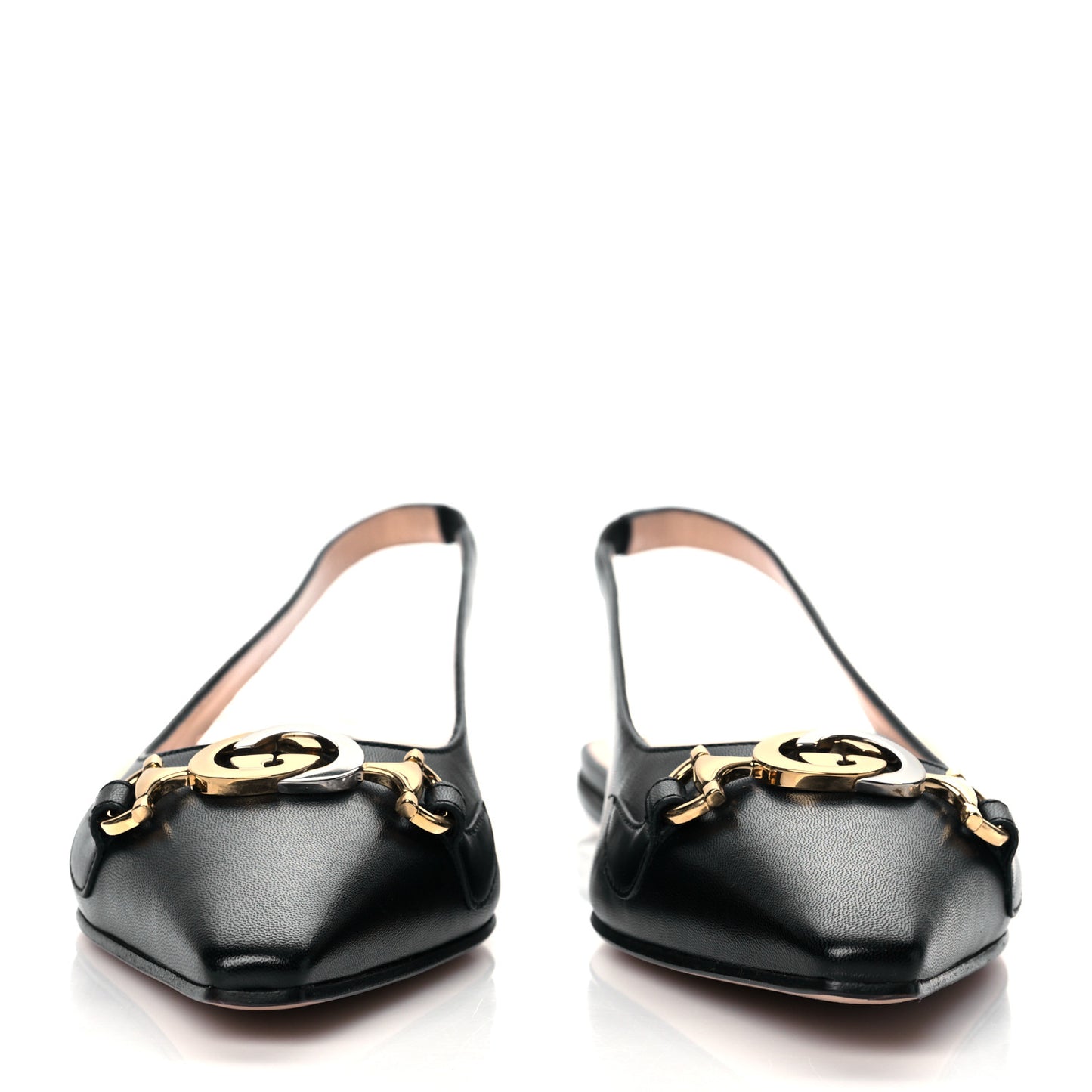 Malaga Kid Nappa Zumi Slingback Flats 38 Black