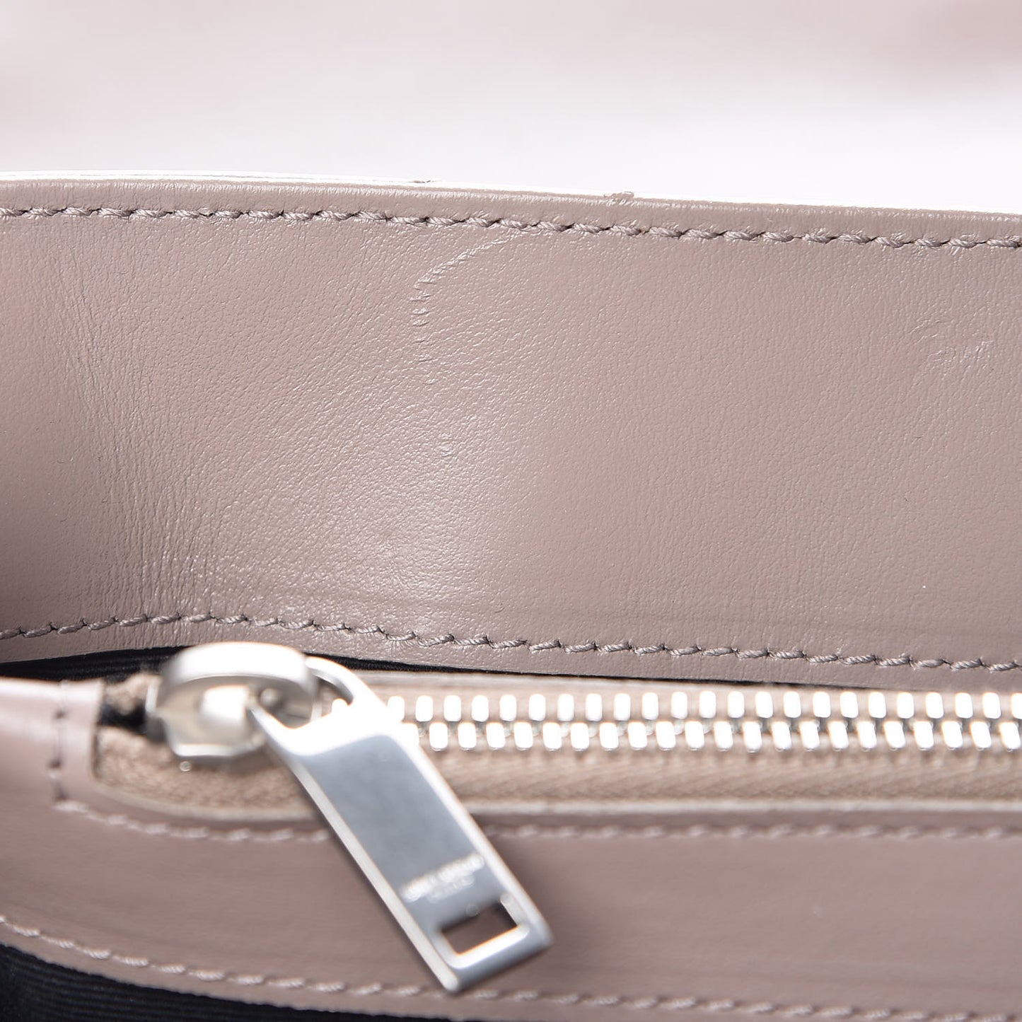 Calfskin Y Quilted Monogram Medium Loulou Chain Satchel Mink