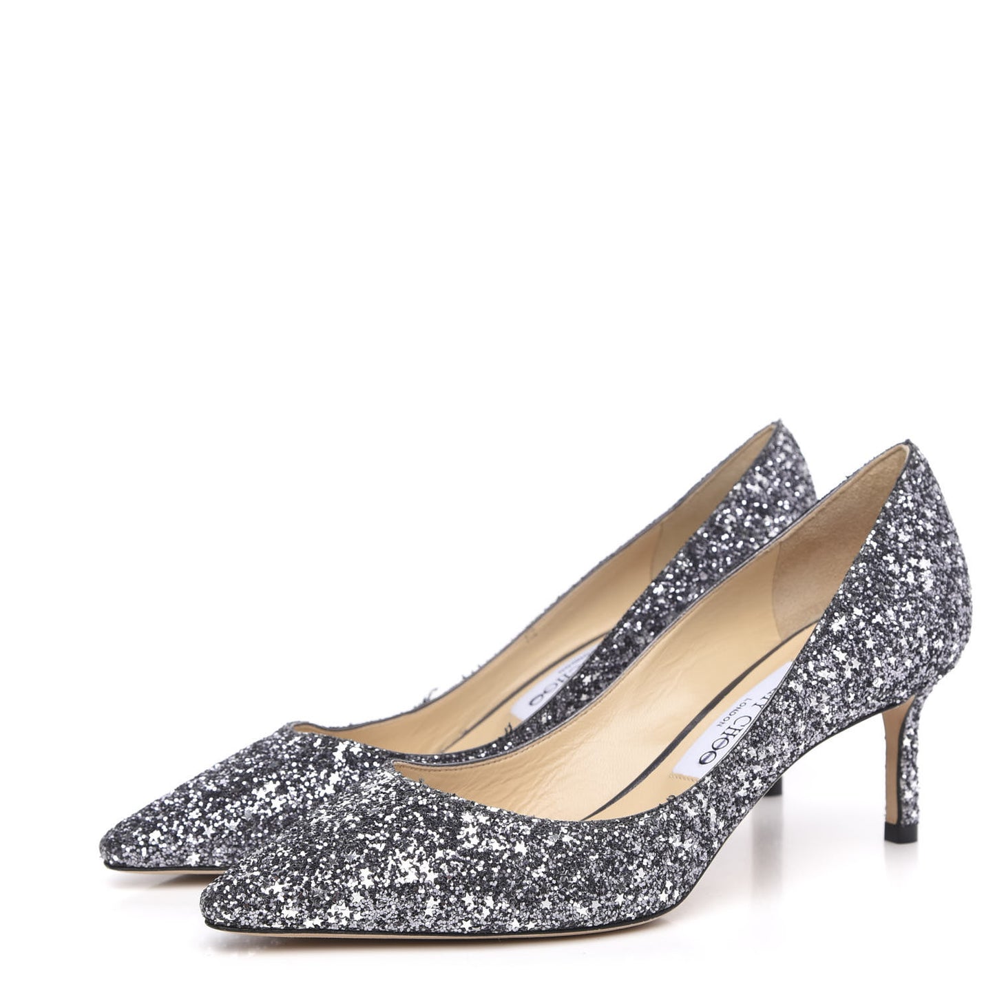 Glitter Pointy Toe Romy 60 Pumps 37.5