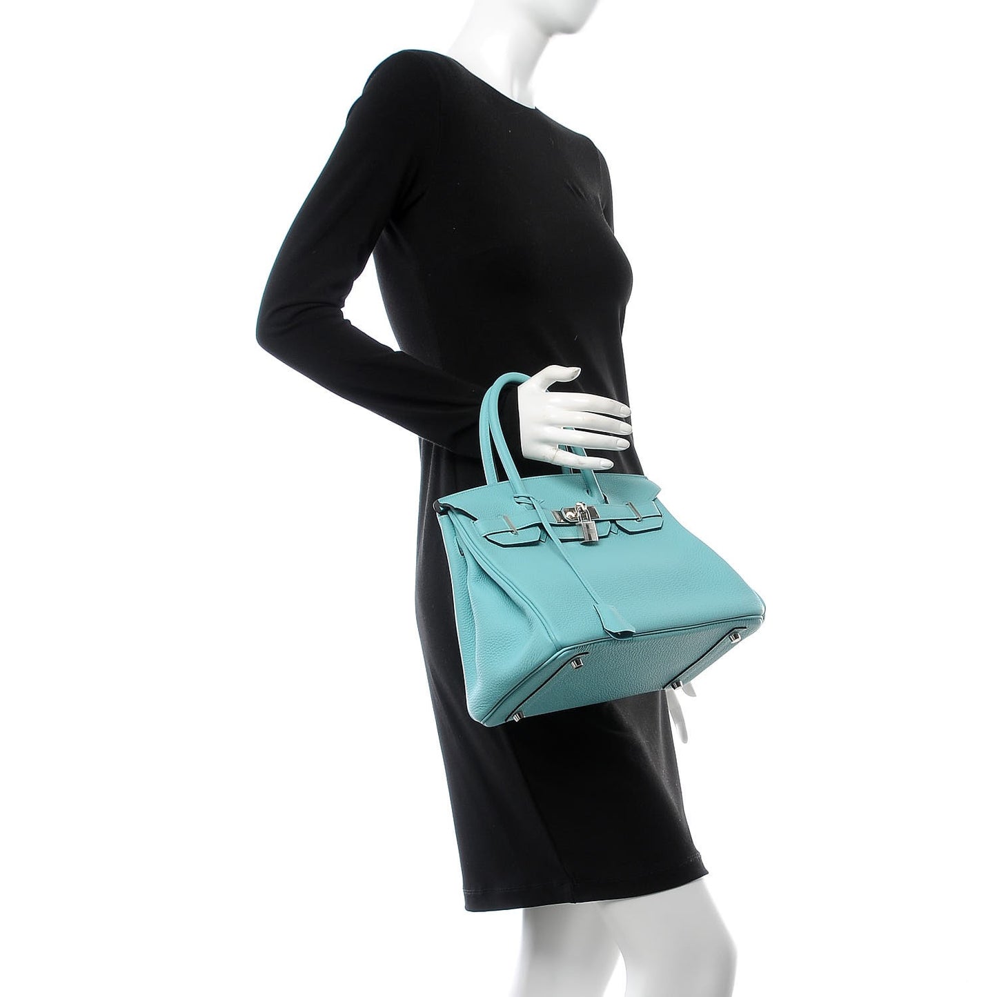 Togo Birkin 30 Bleu Atoll