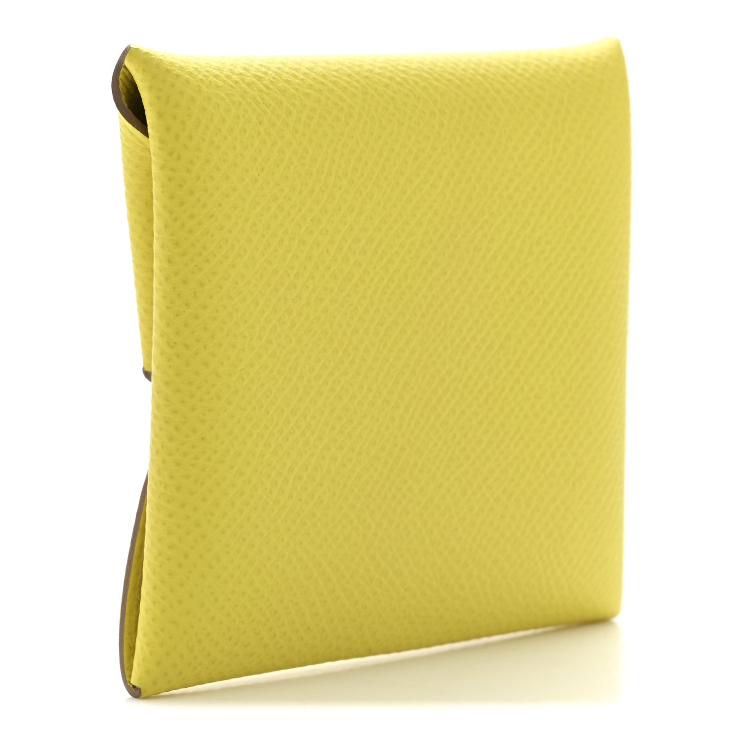 Hermes Epsom Bastia Coin Purse Lime 3 of 8