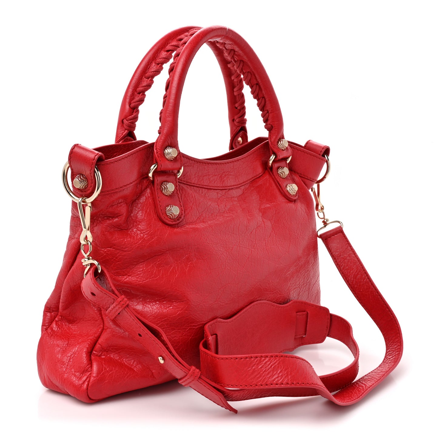 Agneau Giant 12 Gold Hardware Town Rouge Cardinal