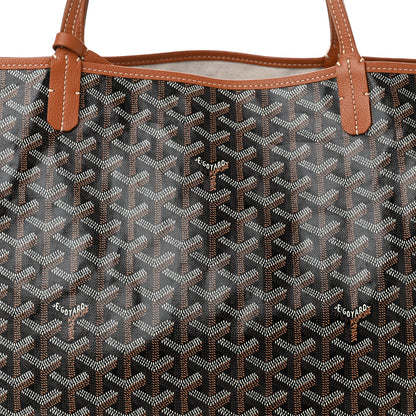 Goyard Goyardine Saint Louis GM Black Gold 9 of 11