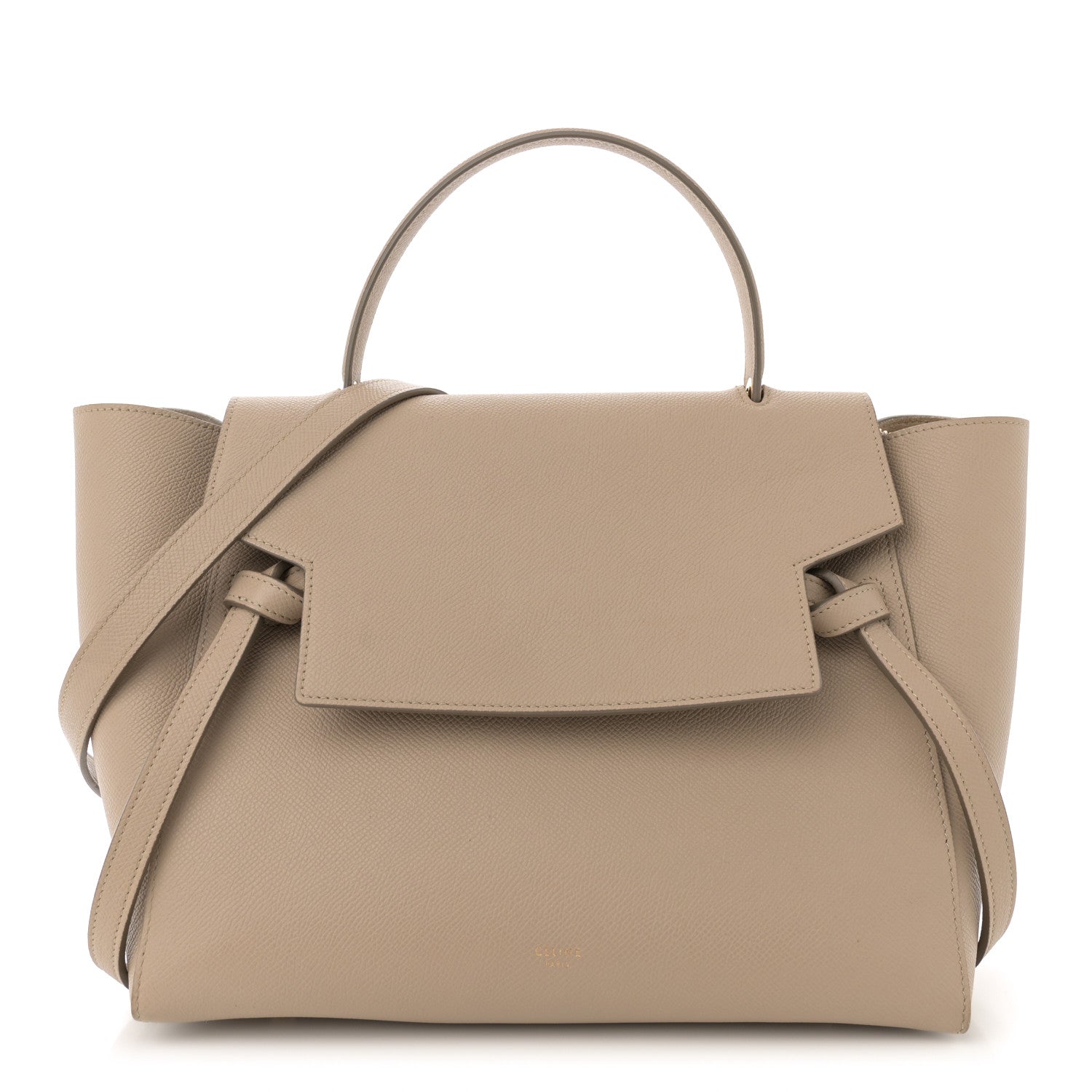 Celine Grained Calfskin Mini Belt Bag Light Taupe 1 of 13