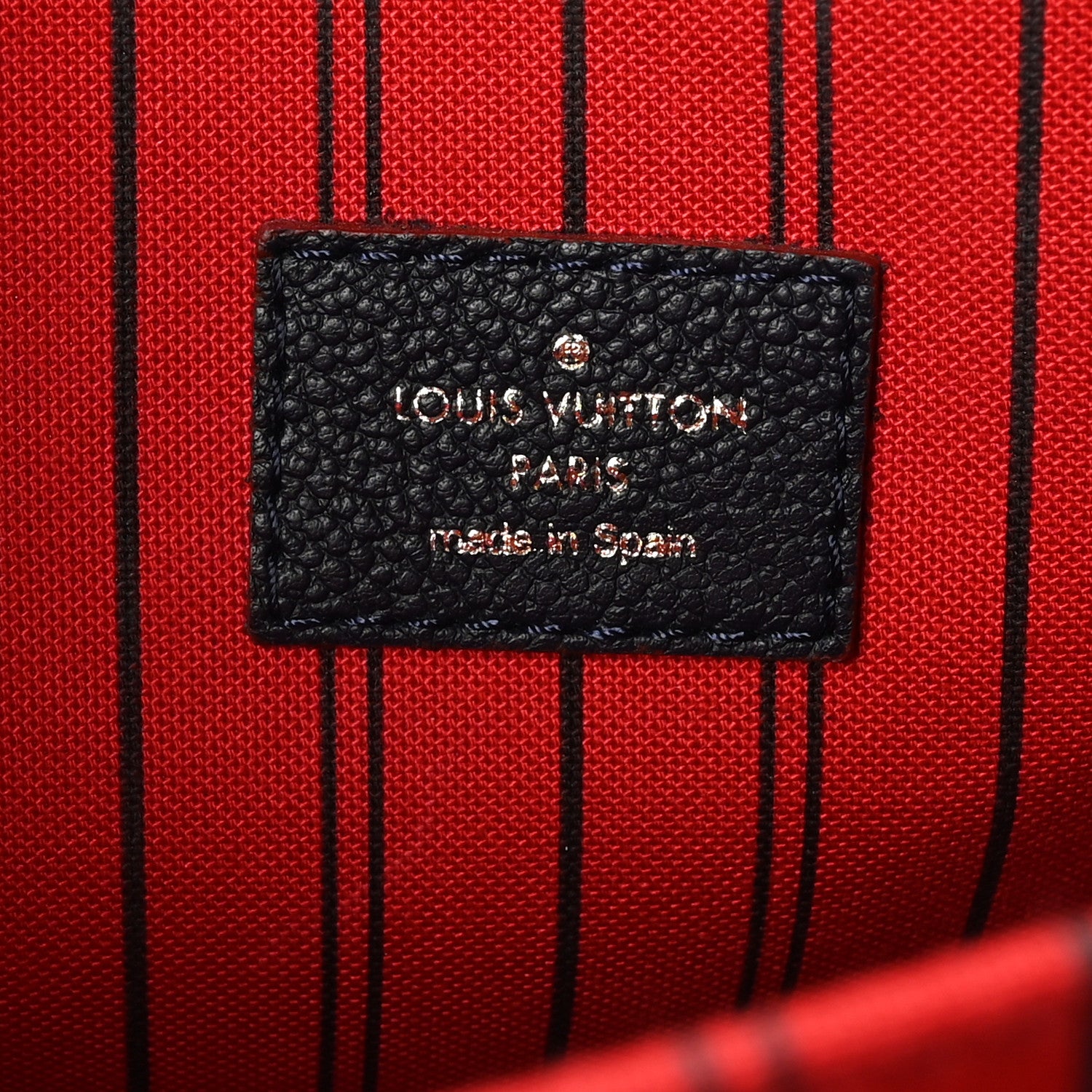 Louis Vuitton Empreinte Pochette Metis Marine Rouge 6 of 9