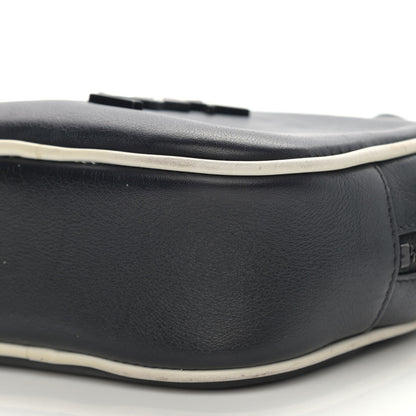 Saint Laurent Nappa Monogram Blogger Bag Black White 9 of 12
