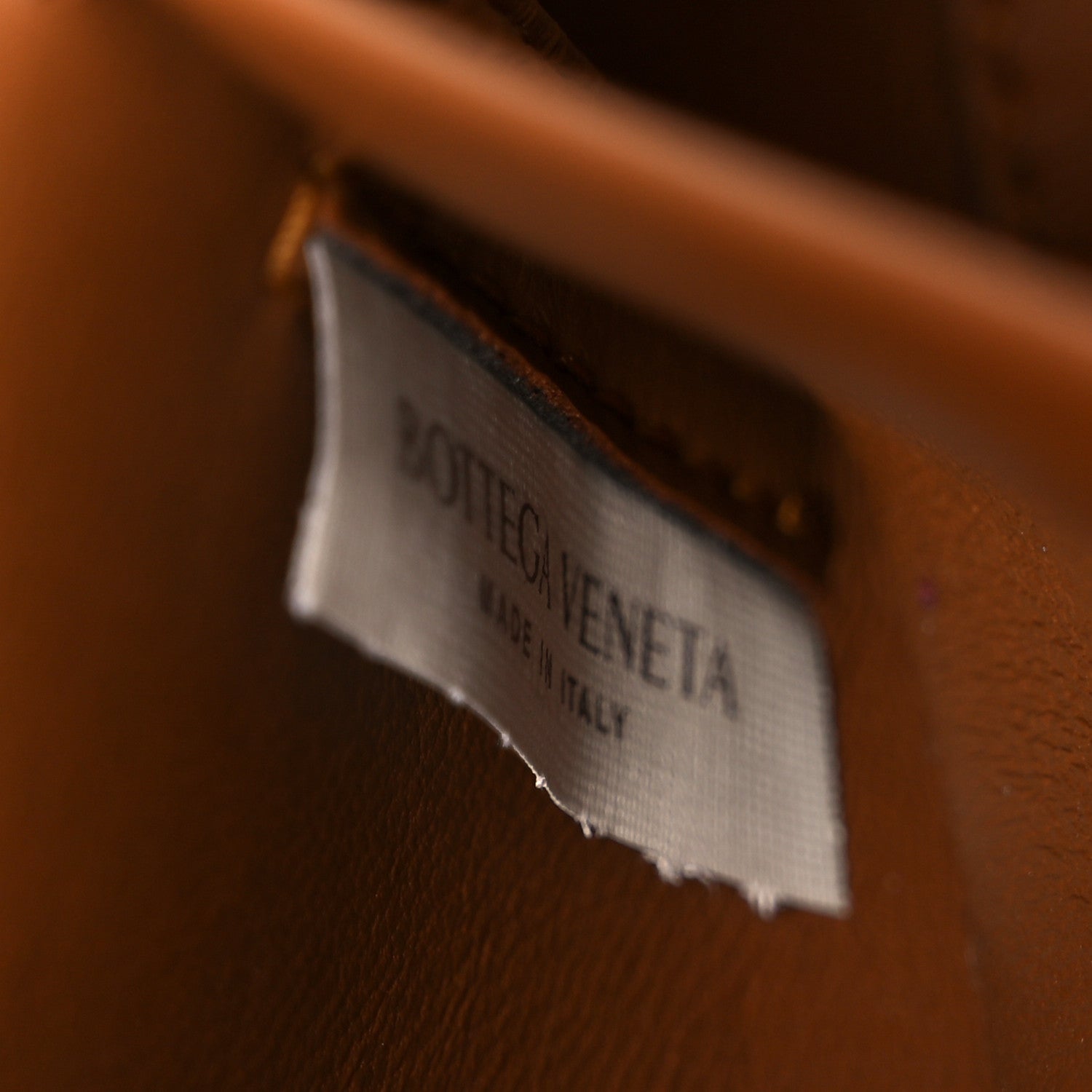 Bottega Veneta Suede Intrecciato Bang Bang Vanity Case Amber 7 of 11