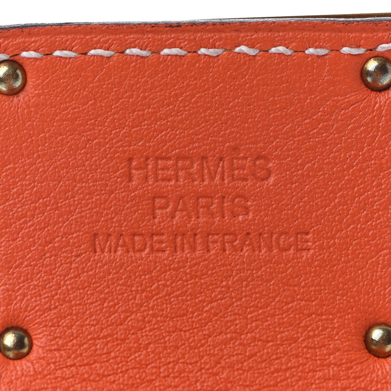 Hermes Swift Kelly Dog Bracelet T2 Rose D'Ete Orange 4 of 6