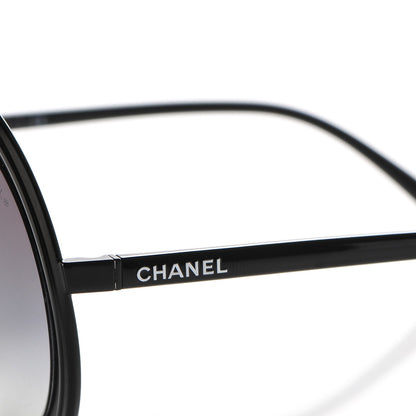 Chanel Round Sunglasses 4226 Black 6 of 7