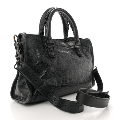 Balenciaga Agneau Arena Classic Hardware Small Le City Black 3 of 13