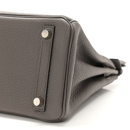 Hermes Togo Birkin 25 Etain 10 of 10