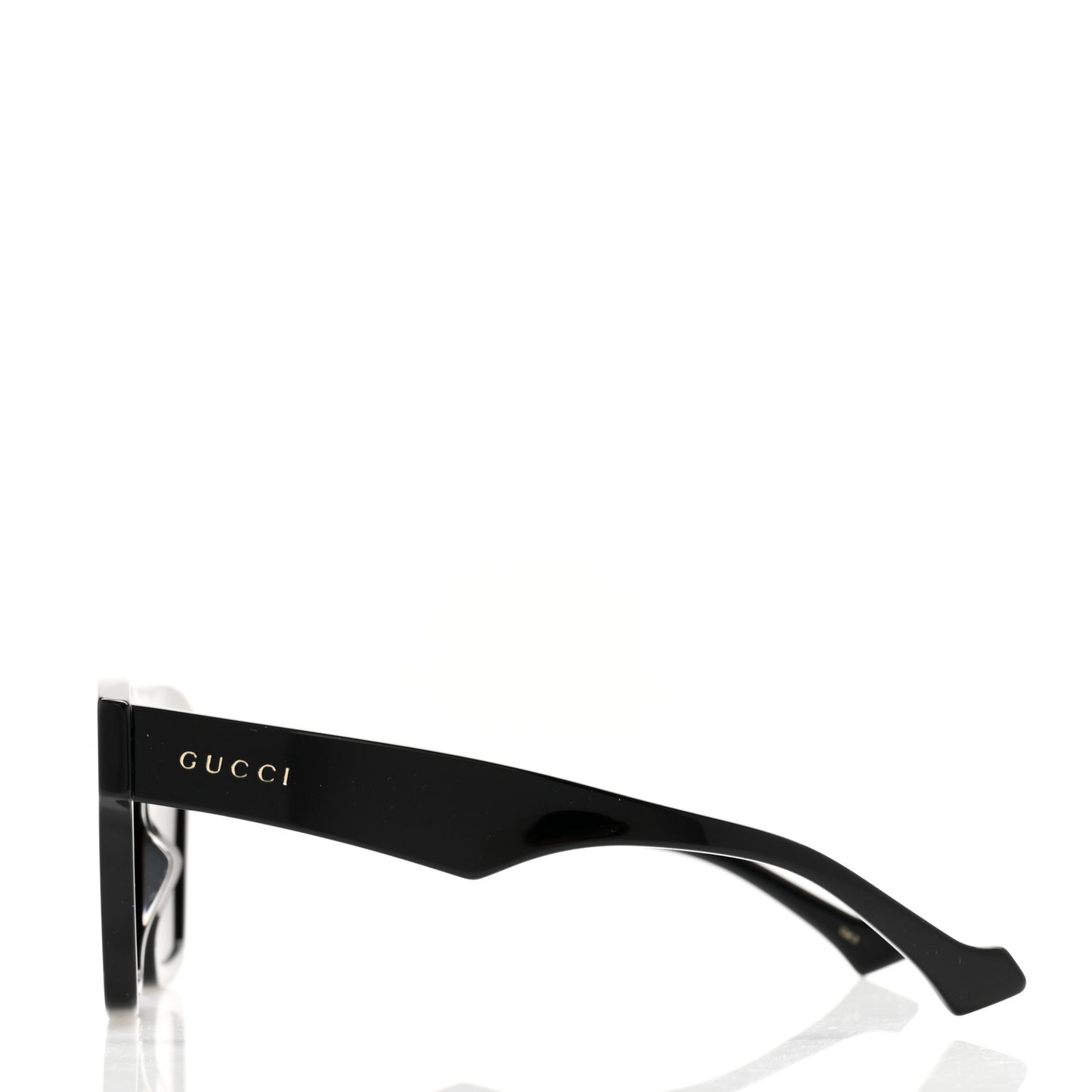 Acetate Rectangle Sunglasses GG0962S Black