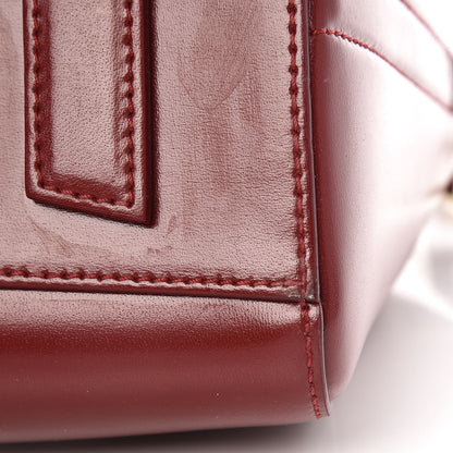 Givenchy Shiny Lord Calfskin Small Antigona Burgundy 9 of 12