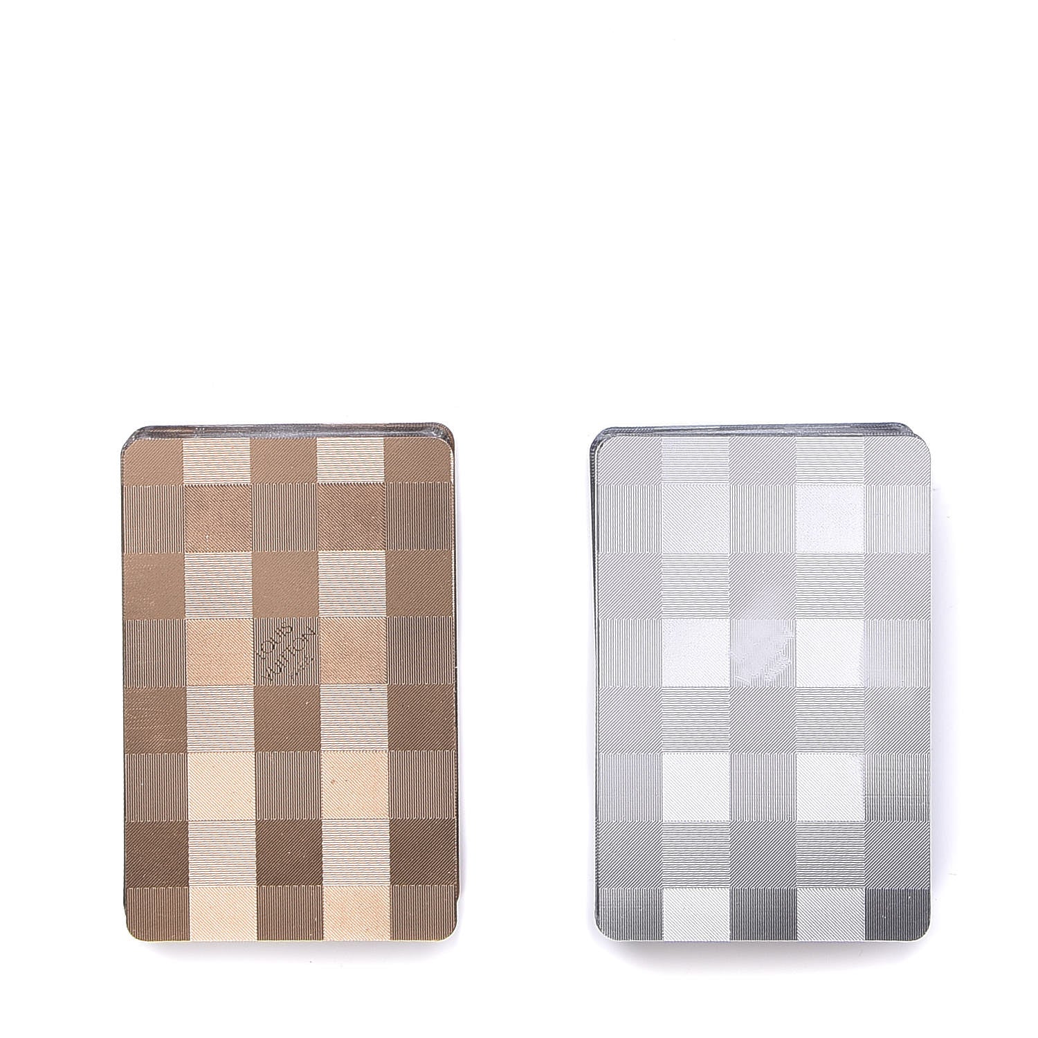 Louis Vuitton Damier Metallic Playing Cards Set of 2 1 of 7
