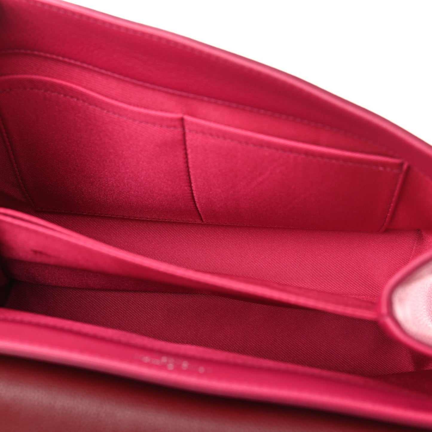 Calfskin Lock Me II Pink Red