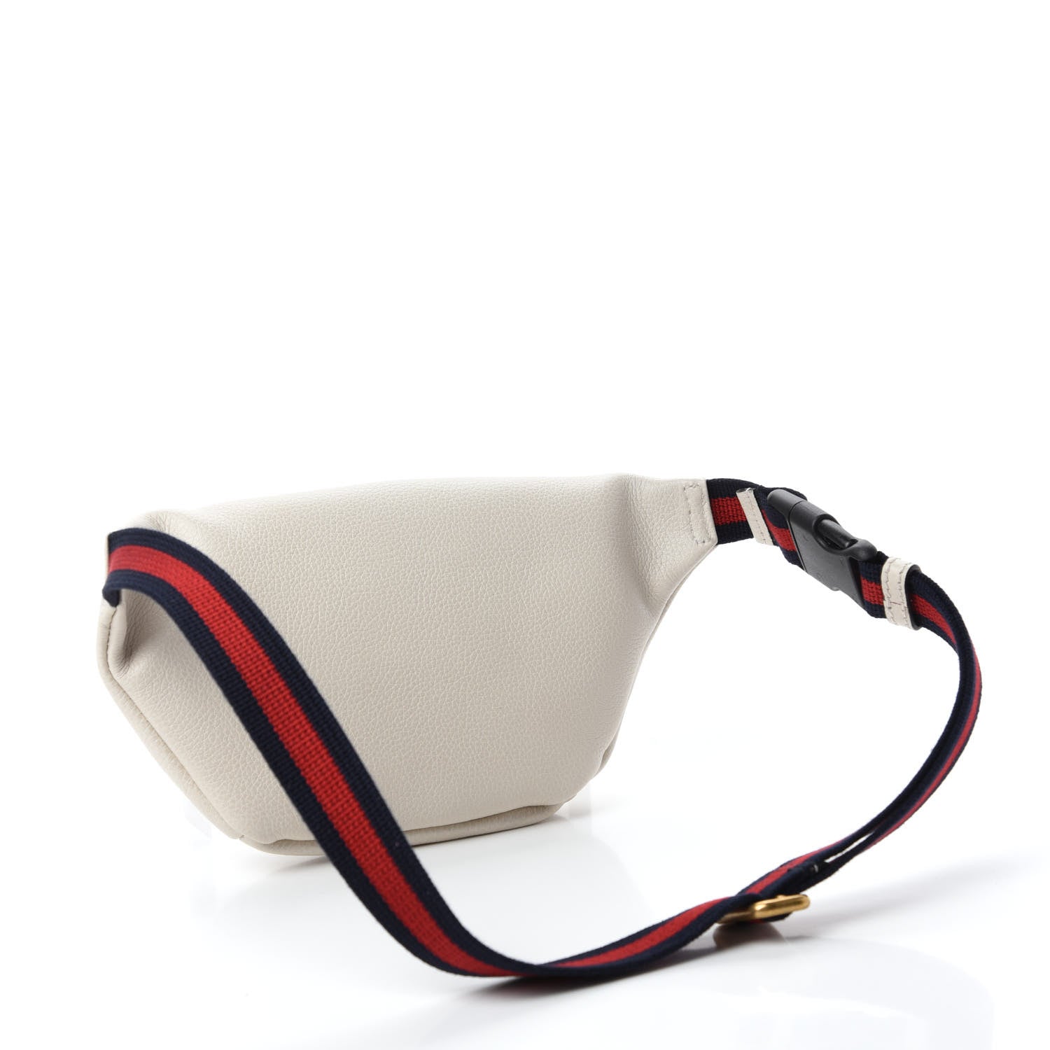 Gucci Grained Calfskin Small Logo Belt Bag White 3 of 10