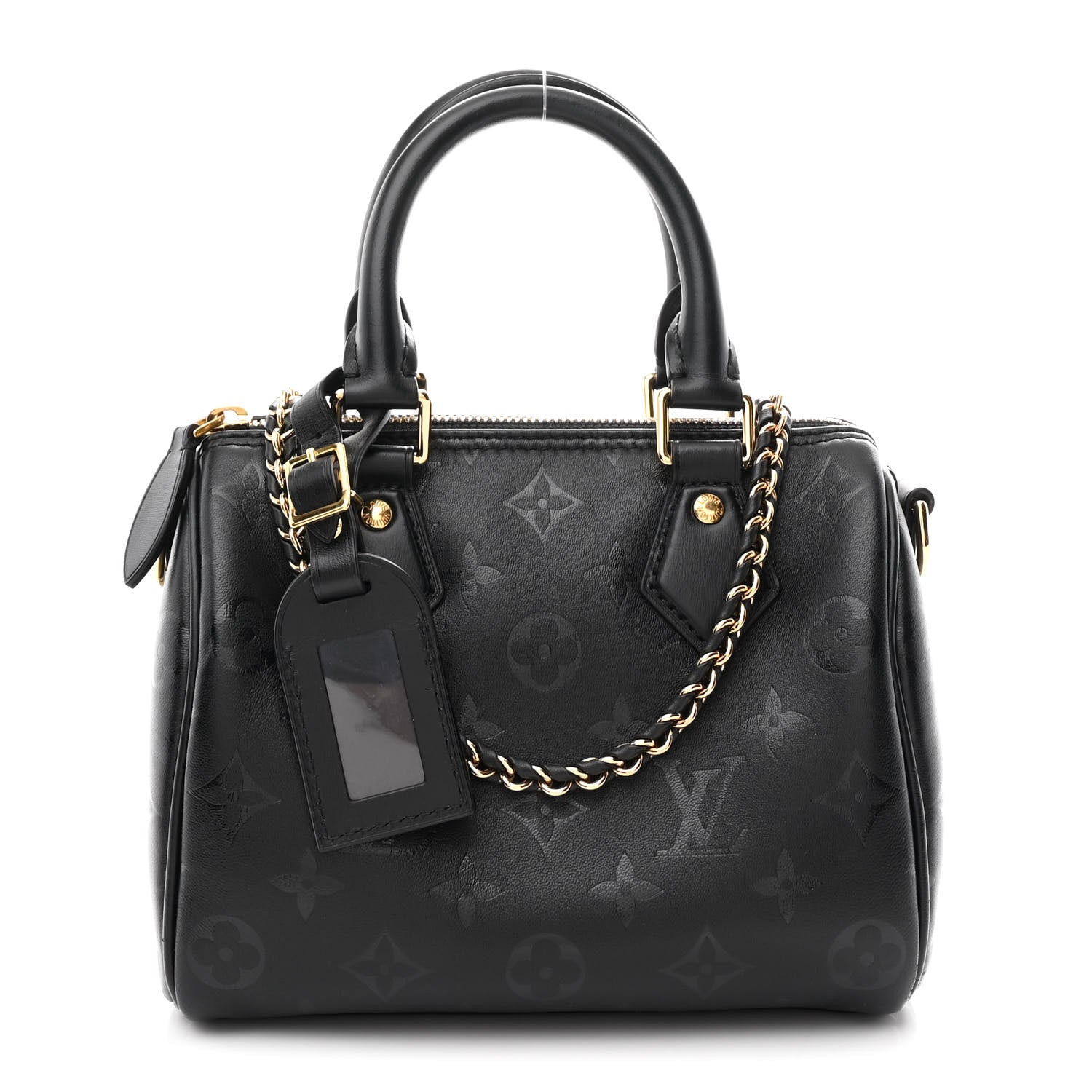 Louis Vuitton Monogram Ink Speedy BB Black 1 of 9