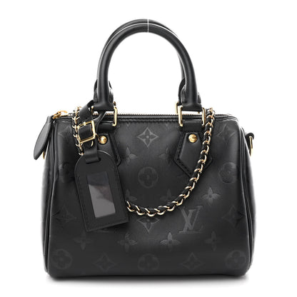 Louis Vuitton Monogram Ink Speedy BB Black 1 of 9