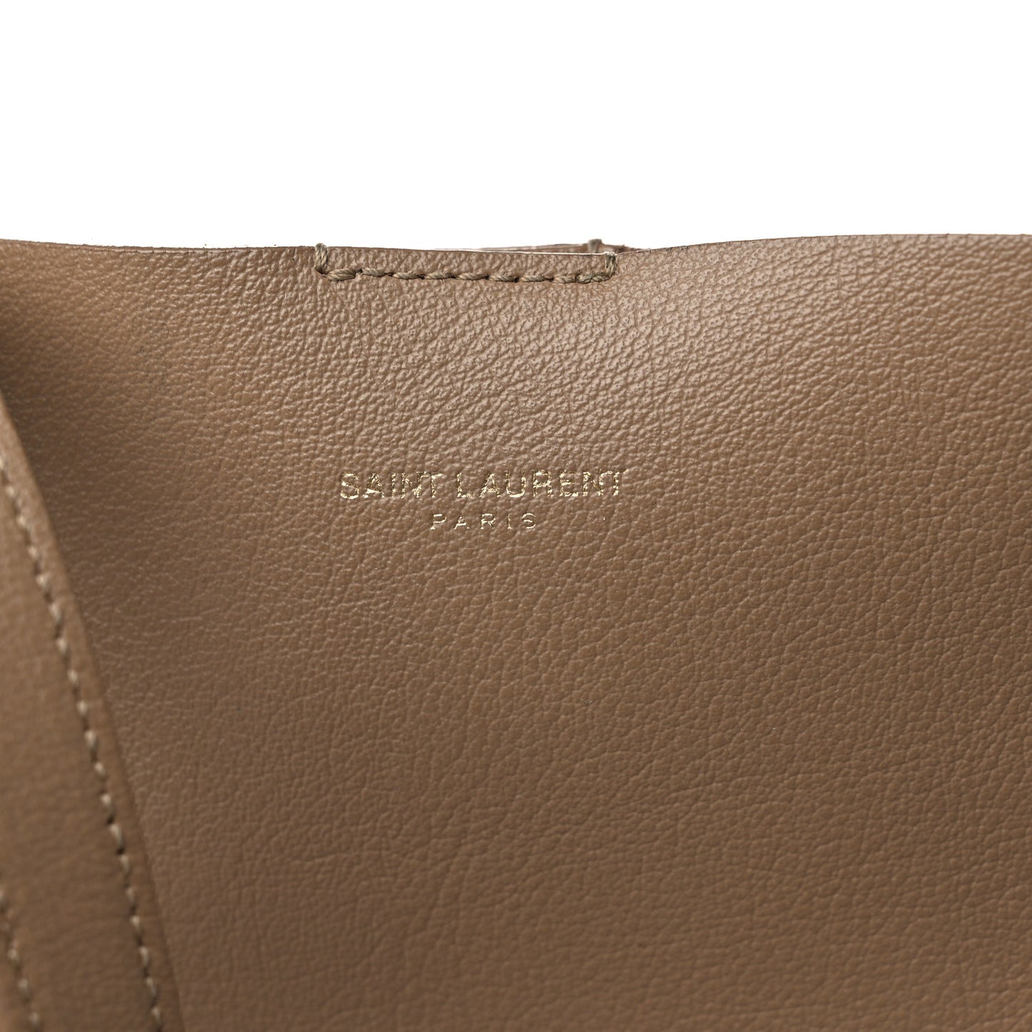 Calfskin Large Shopping Tote Beige