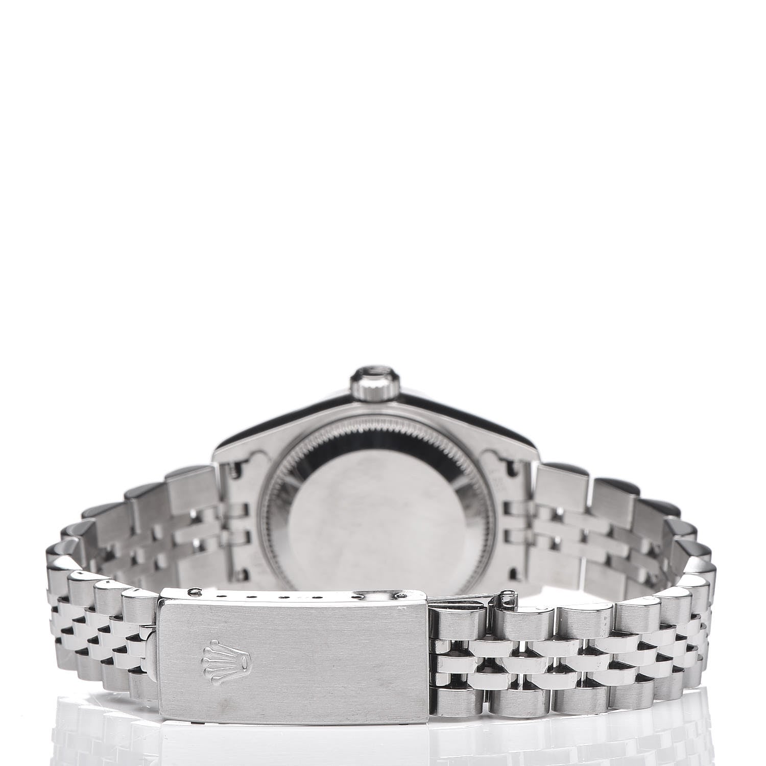 Rolex Stainless Steel 18K White Gold Diamond 26mm Oyster Perpetual Datejust Watch Silver Jubilee 79174 4 of 8