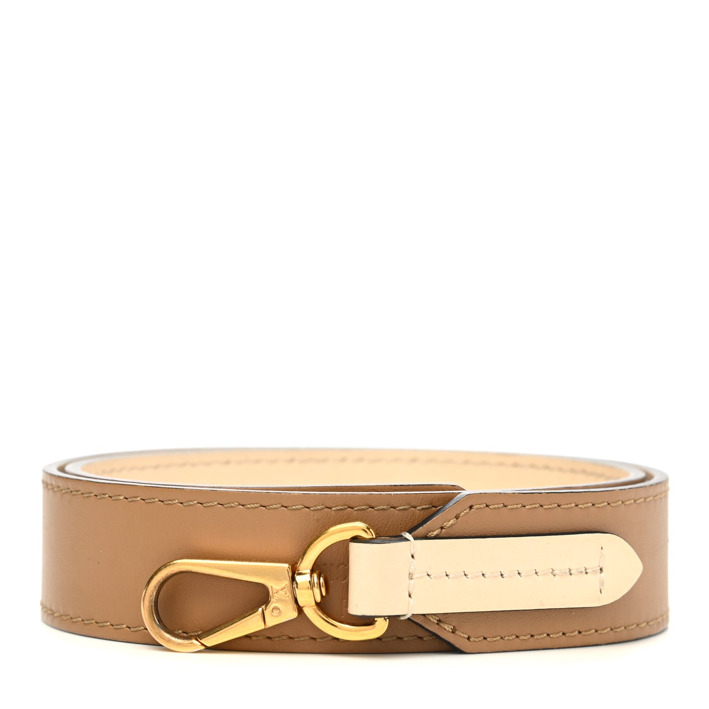 Calfskin Tuileries Besace Shoulder Strap Creme Sesame