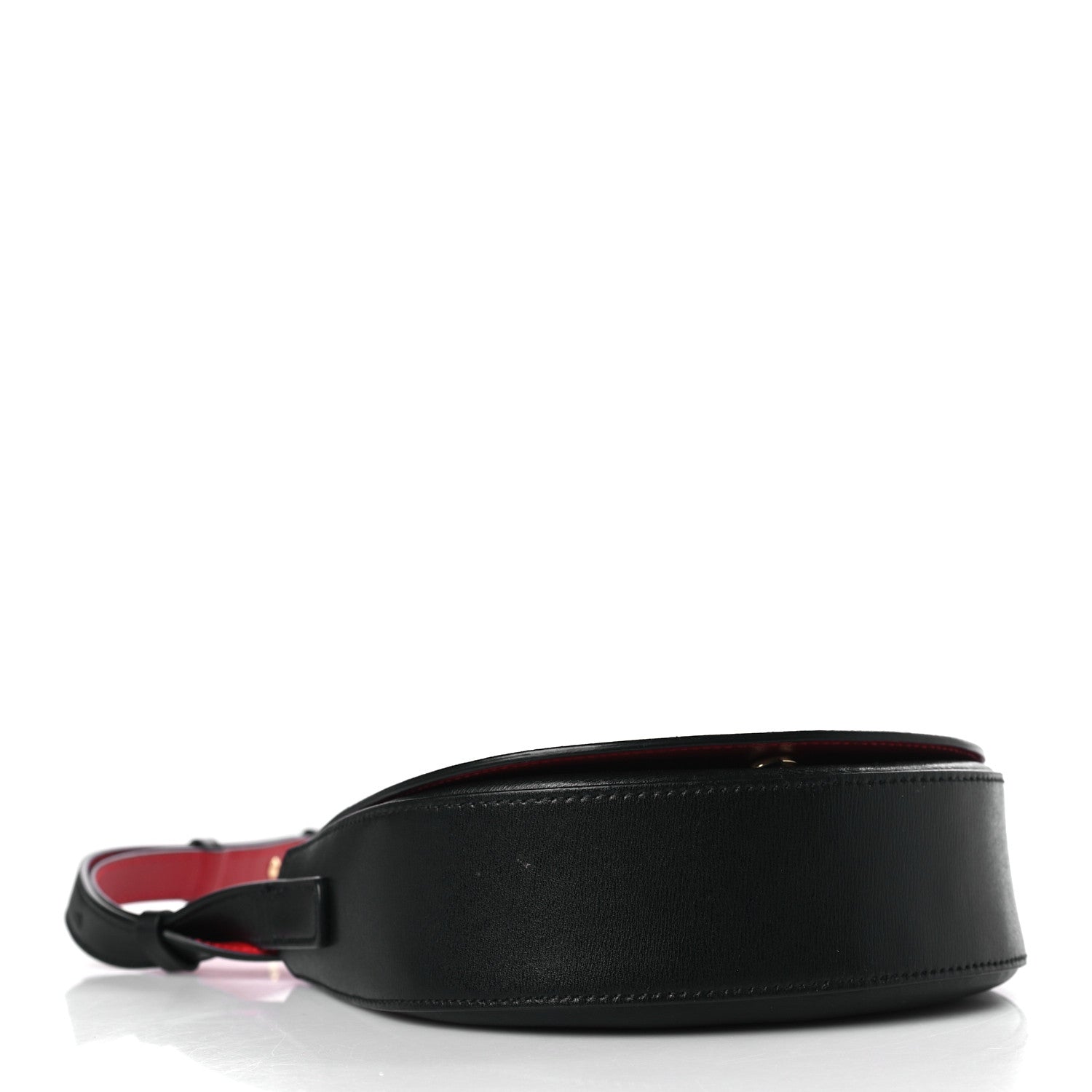 Salvatore Ferragamo Grained Calfskin Gancini City Crossbody Black 3 of 8