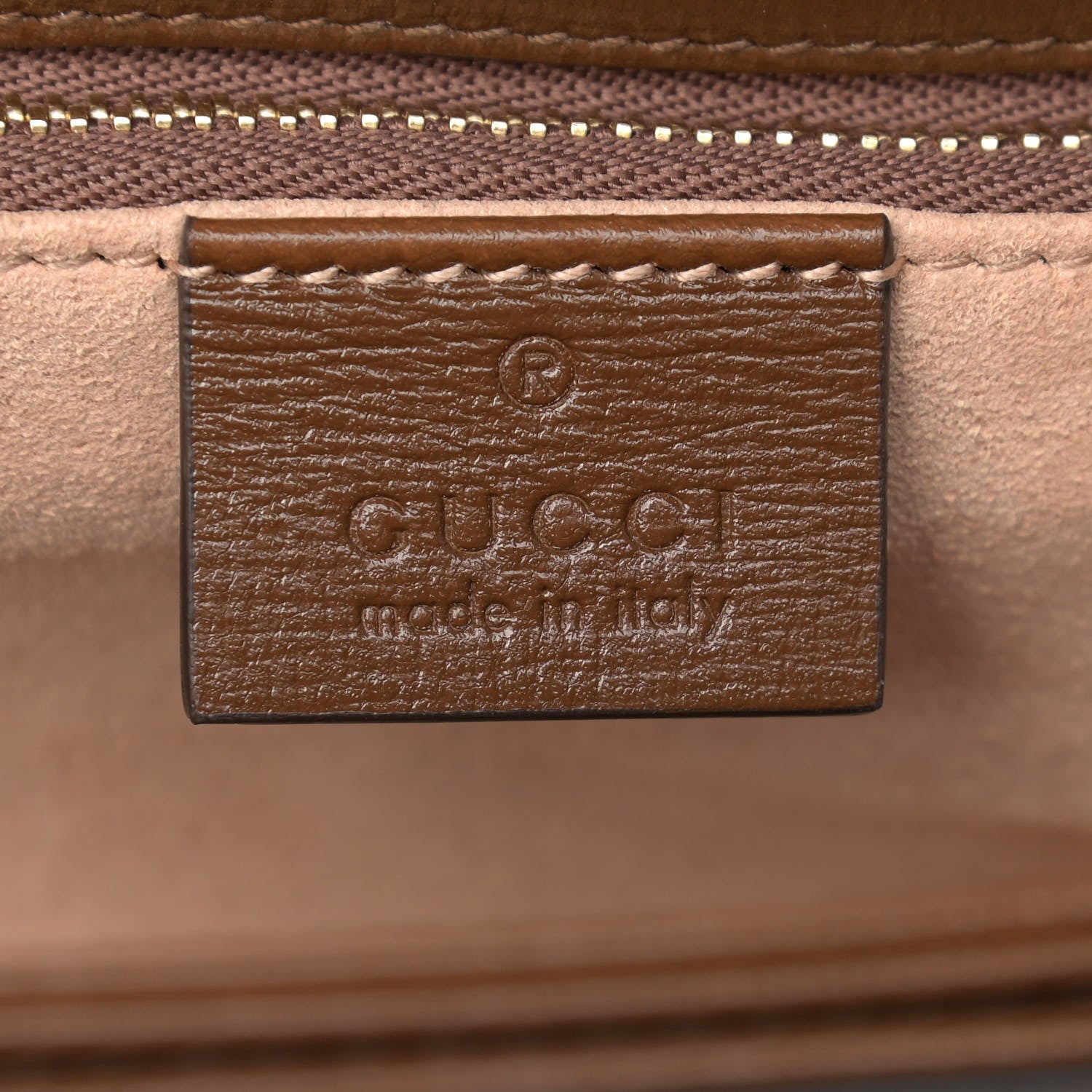 Gucci GG Supreme Monogram Horsebit 1955 Shoulder Bag Beige Brown Sugar 6 of 9