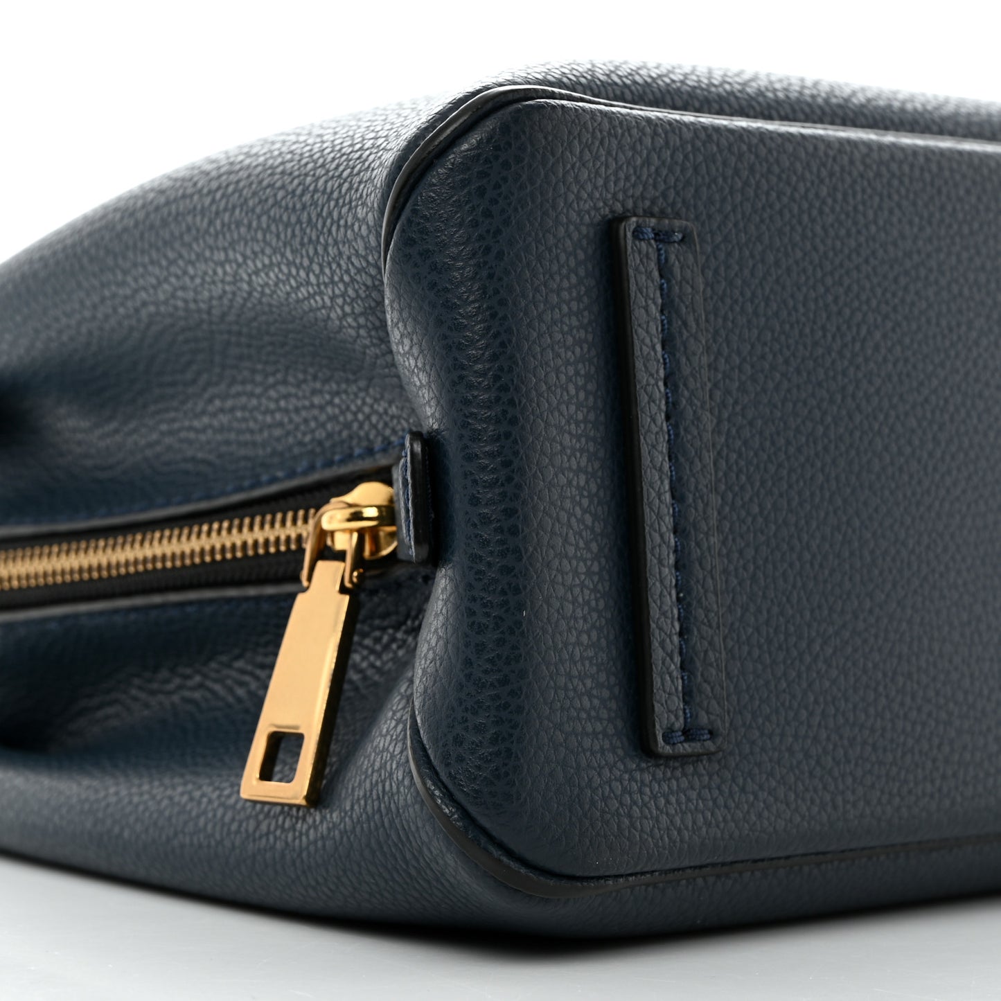 Pebbled Calfskin The Editor 29 Tote Blue Sea