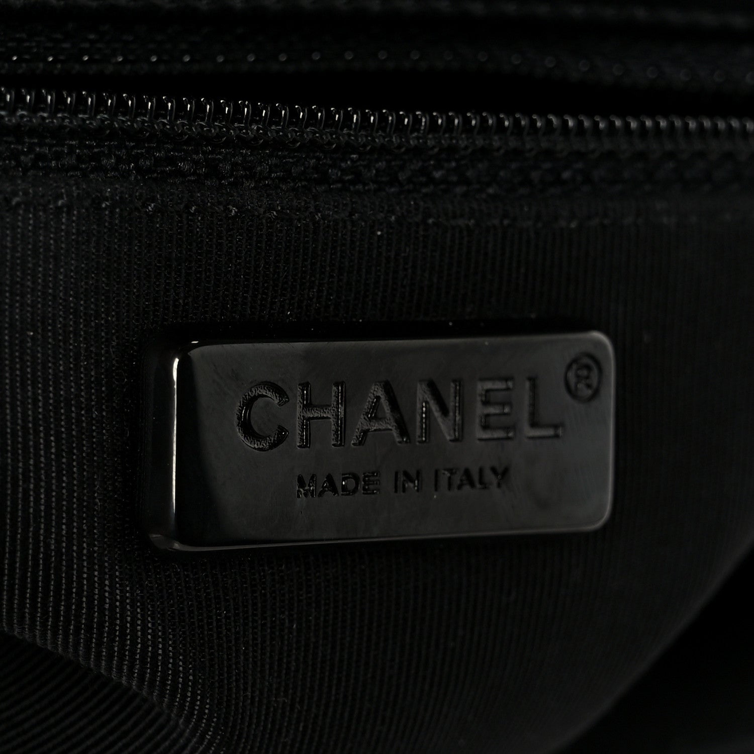 Chanel Lambskin Quilted Cockpit Flap Bag Black 7 of 12