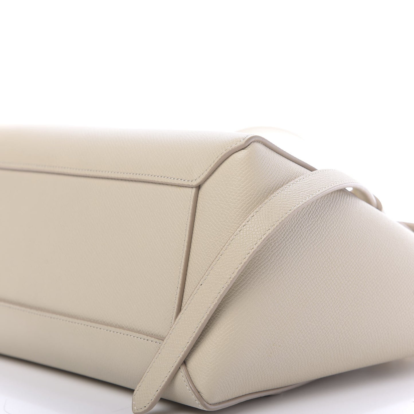 Grained Calfskin Micro Belt Bag Linen