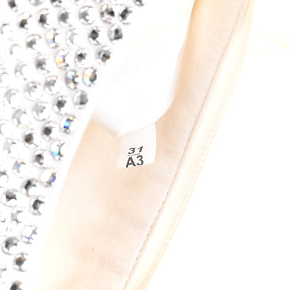 Prada Satin Crystal Mini Re-Edition 2000 Bag White 7 of 11