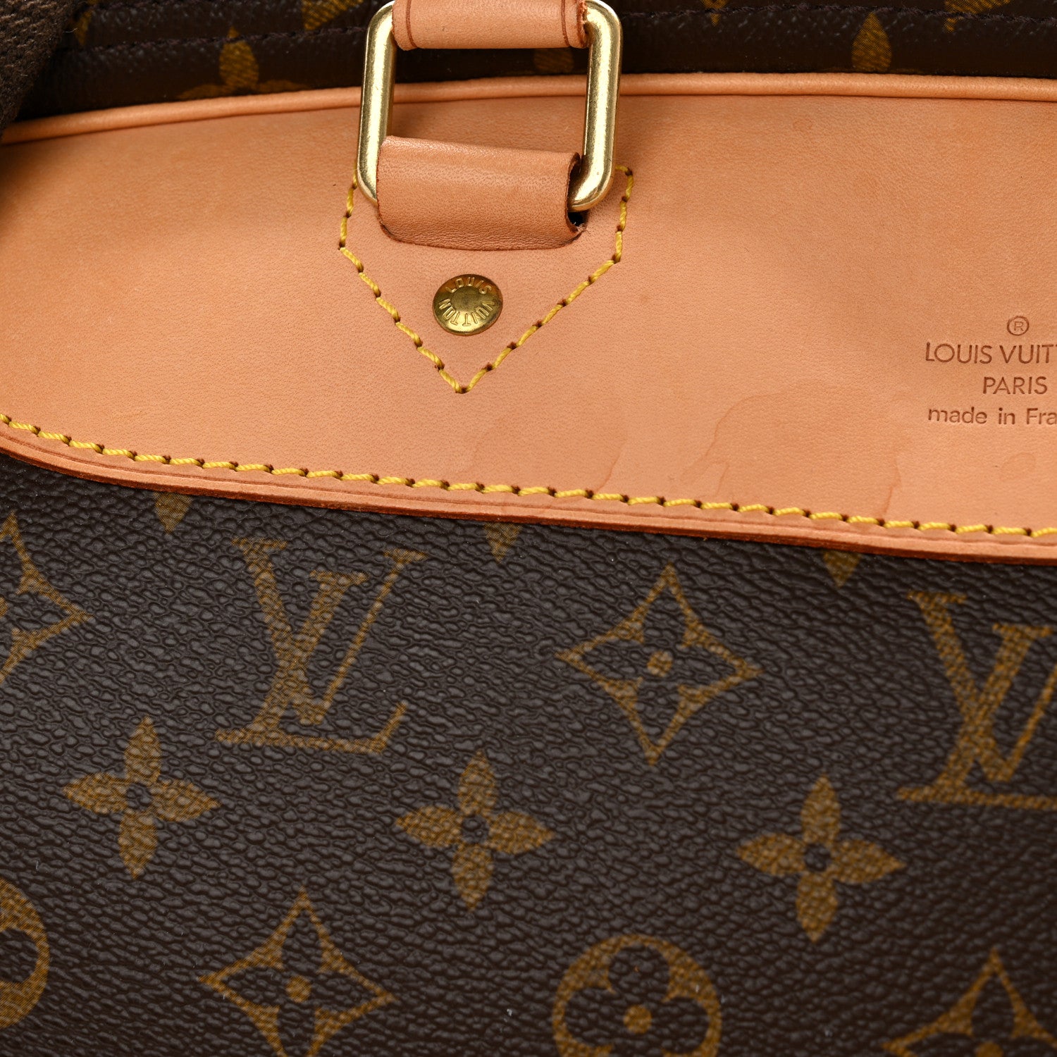 Louis Vuitton Monogram Alize 2 Compartment Luggage Travel Bag 18 of 39