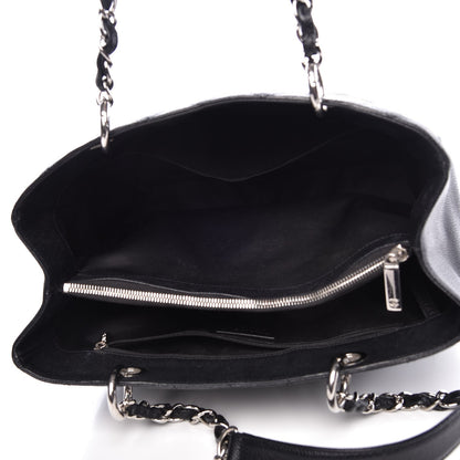 Chanel Caviar Quilted Grand Shopping Tote GST Black 8 of 20