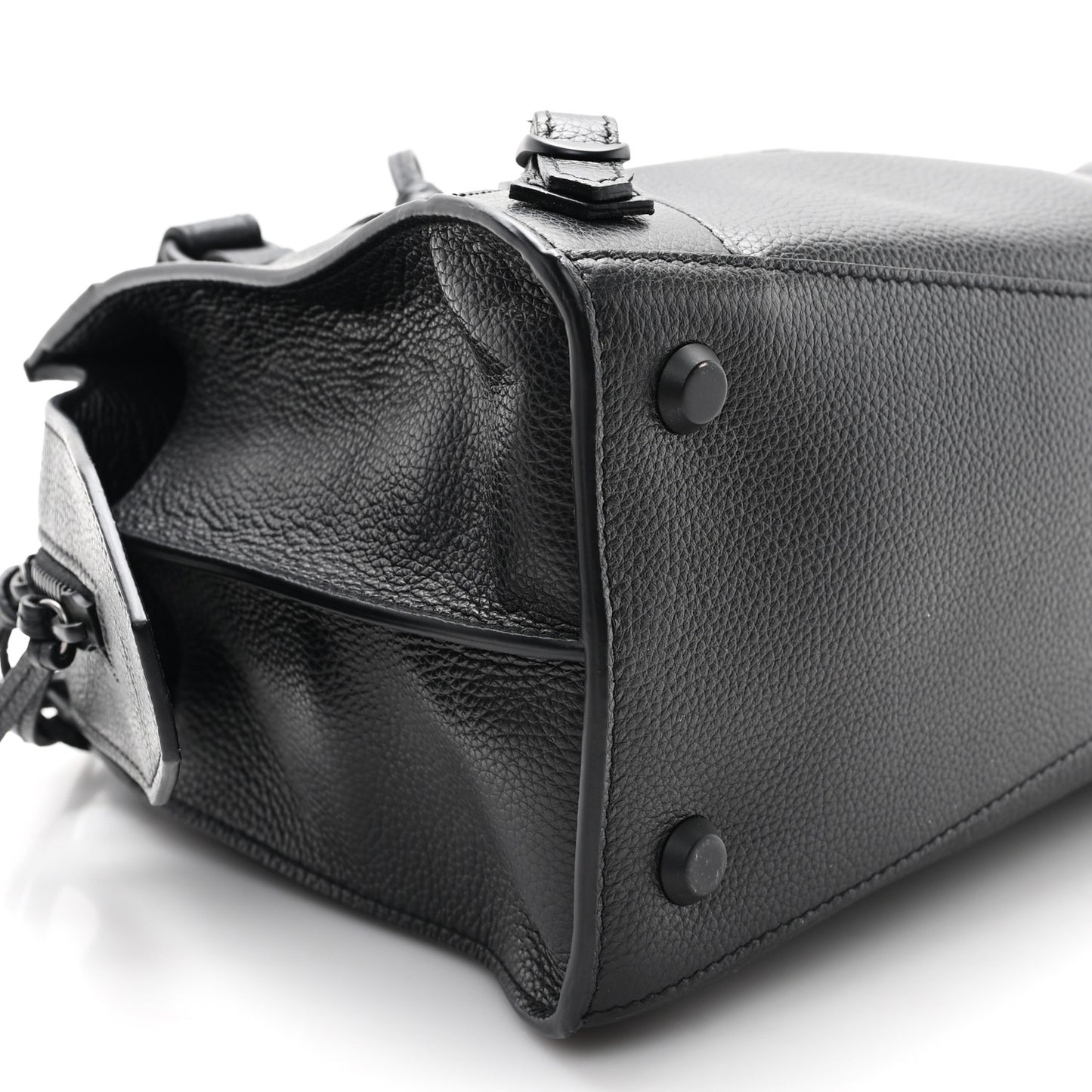 Grained Calfskin Neo Classic Black Hardware S City Black